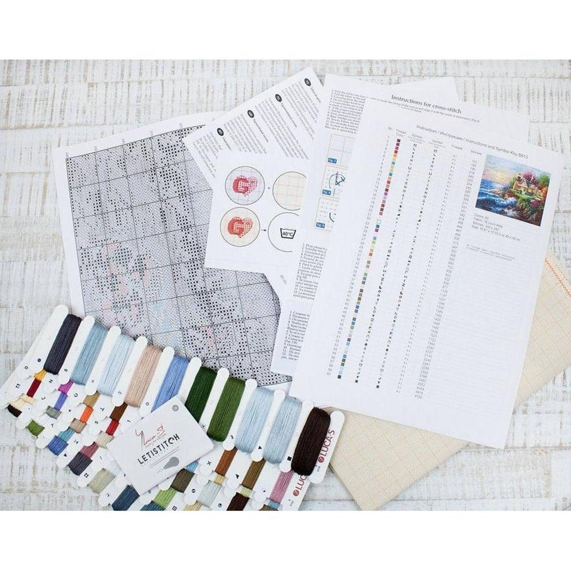 Luca-s Guardian Of The Sea Counted Cross Stitch Kit